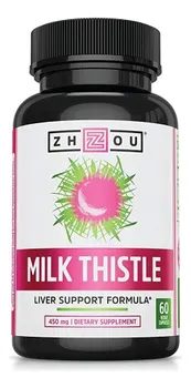 Salud y Equipamiento Médico - Cardo Mariano 60 cap Zhou Nutrition