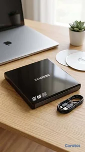 Lector y Quemador Externo Samsung DVD/CD USB