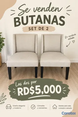 muebles y colchones - Butacas tapizadas  2