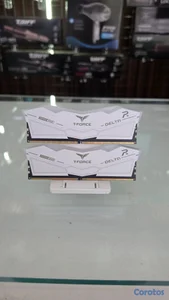 Memoria Ram DDR5 16GB 2X8 T-Force Delta RGB Blanca
