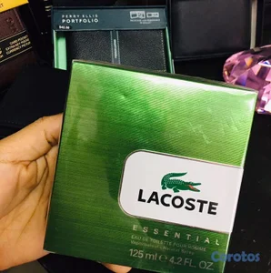 Perfume Lacoste Essential original. 75 ml. AL POR MAYOR Y AL DETALLE