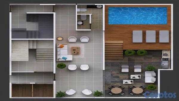 apartamentos - Apartamento en venta en Torre Mureña, Urbanización Thomen, Santiago 4
