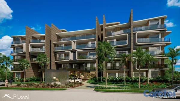 apartamentos - Elegante Apartamento de 2H + Servicio en Cap Cana con Vista al Lago. Moari by 4