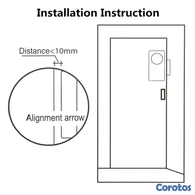 otros electronicos - Alarma Magnetica Para Puerta y Ventana -  Mayor Se 6