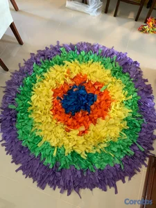 alfombra de colores