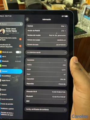 celulares y tabletas - IPAD AIR M1 CON TECLADO INCLUIDO HUELLA NO FUNCIONA OFERTA POR HOY DE OPORTUNIDA 3