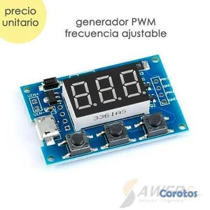 PWM GENERADOR DE FRECUENCIAS VARIABLE