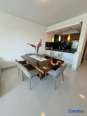 apartamentos - Apartamento en alquiler (60mts2) de 1 habitación ubicado en los Cacicazgos 3
