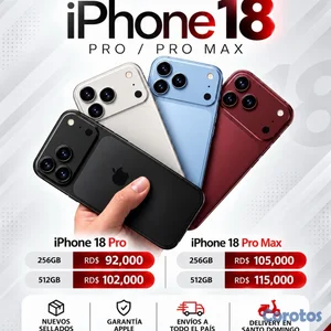 IPHONE 18 PRO Y PRO MAX SELLADOS 