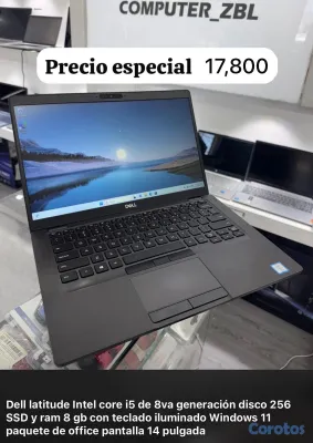 computadoras y laptops - Dell latitude sin detalles notables nítida para uso  4