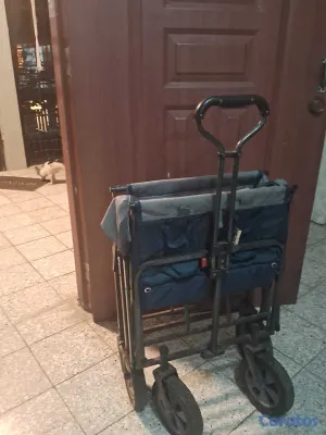 herramientas, jardines y exterior - Carrito multiuso plegable 6