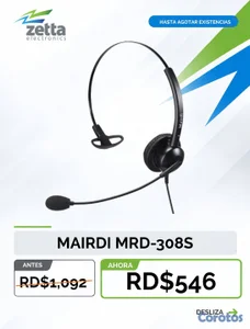 Headset Mairdi MRD-308S