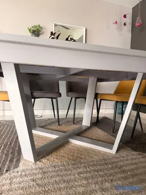 muebles y colchones - Comedor cuadrado de 8 3