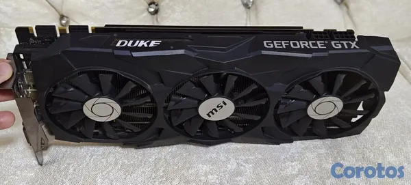 computadoras y laptops - Tarjeta de Video MSI GTX 1070 Ti DUKE 8GB (3 Fans) 3