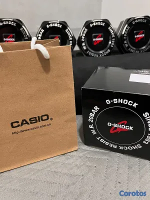 joyas, relojes y accesorios - Reloj Deportivo Estilo G-Shock GA2100 Negro/Dorado 3