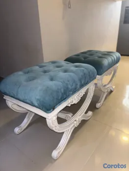 decoración y accesorios - OTTOMANES VINTAGE