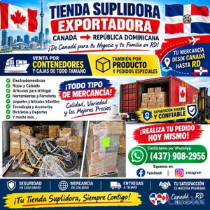 Rigo X Caja: Todo tipo de mercancía desde Canadá h