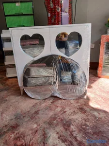repisa con espejo 