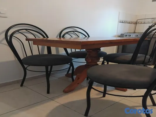 muebles y colchones - Juego de comedor/ mesa de comedor y 4 sillas 6