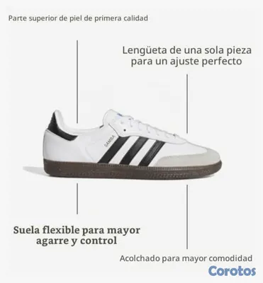 zapatos unisex - zapatillas Adidas samba 4