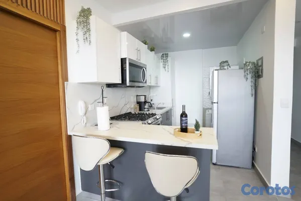 apartamentos - Lujoso Apto Amueblado en piso 14 en FR-Residences  5