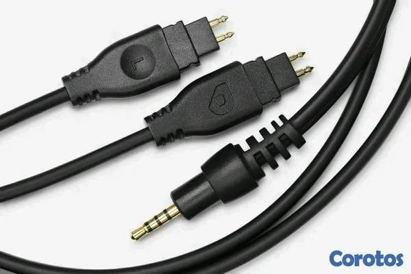 accesorios para electronica - Cable TRRS 2.5mm balanceado audifonos auriculares Sennheiser HD58X y HD6XX 2