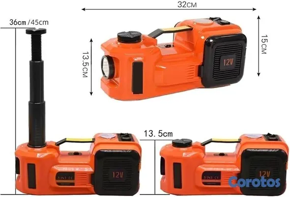 herramientas, jardines y exterior - Gato Eléctrico 5T para Vehículos – Rápido, Práctic 3