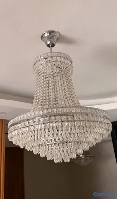 decoración y accesorios - Vendo Lámpara de cristal Elegante 3