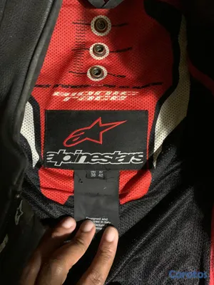 ropa para hombre - Chaleco de cuero Alpinestars Racing 4