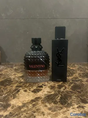 joyas, relojes y accesorios - Perfumes masculino , Valentino y Yves Saint Laurent, olor extraordinario  11