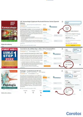 libros y revistas - Libros de Medicina en Excelente Estado (Farmacolog 9