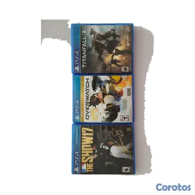 consolas y videojuegos - PlayStation 4 Fat (500GB + 3 Juegos + Control) 2