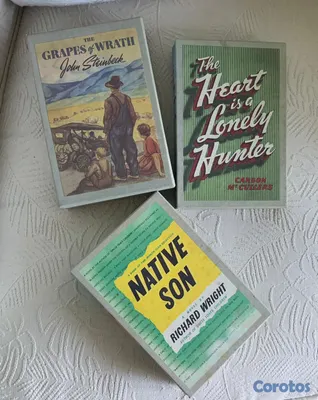 libros y revistas - Grapes of wrath
the heart is a lonely hunter
Native son 2