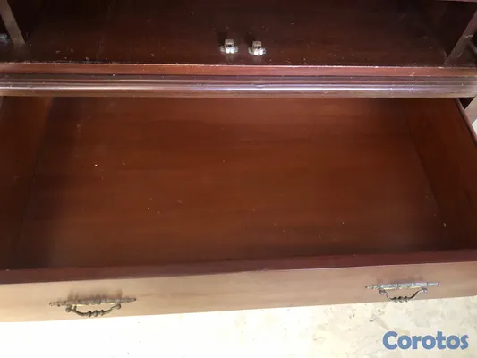 muebles y colchones - Mueble en caoba para televisor o convertir en bar 3