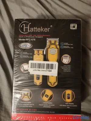 salud y belleza - Disponible juego de  máquina de recortar manca HatteKer modelo RFC-676 sellado  2