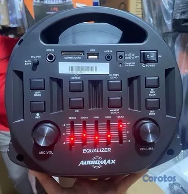 camaras y audio - Bocina AudioMax Bluetooth  2