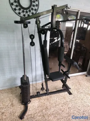Artículos Deportivos - máquina de ejercicios multifuncional con 150 libras  4