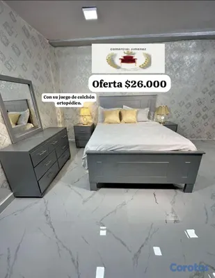 muebles y colchones - Juegos de habitación 11