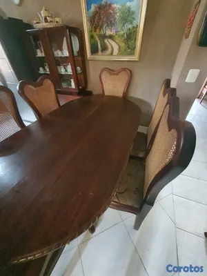 muebles y colchones - COMEDOR DE CAOBA 35000
Set entero  5