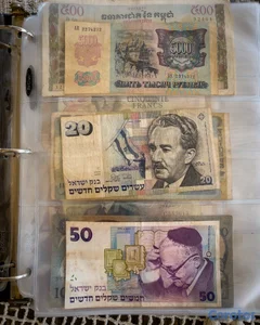 Billetes Diversos Paises y Denominaciones
