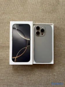 iphone 16 pro natural titanium 128 GB desbloqueado