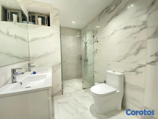 apartamentos - Penhouse en venta en renta amueblado de tres niveles en renacimiento  3