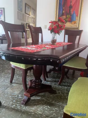 muebles y colchones - Comedor de Caoba como nuevo a precio de oportunida 6
