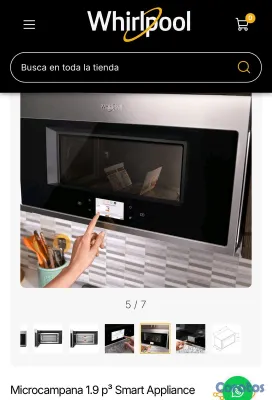 electrodomesticos - microondas extractor nuevo sin uso 4