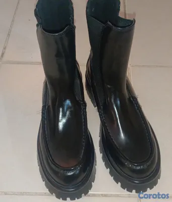 zapatos para mujer - Botas Zara: talla 40 para pies pequeños  2