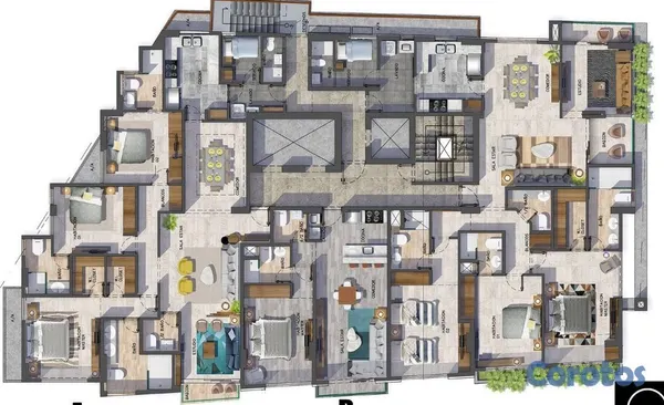 apartamentos - Apartamentos de 1y2 H en el paraíso desde US$ 264,700 entrega dic 2019 ID 1538 6
