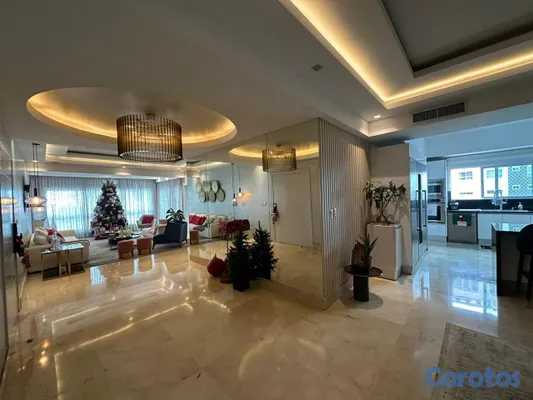 apartamentos - Alquilo lujoso departamento en Imponente torre, Amueblado, sector exclusivo 3