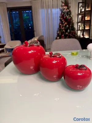 decoración y accesorios - Manzanas decorativa para comedor o cocina  4
