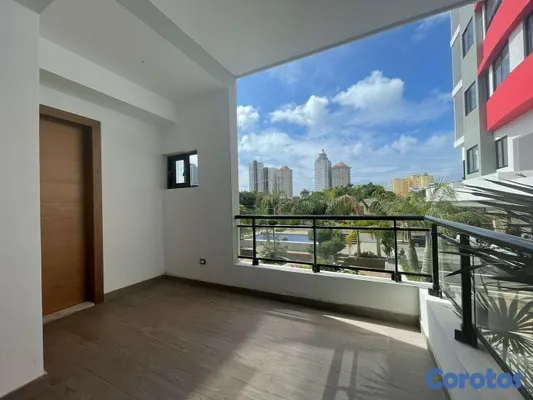 apartamentos - Apartamento en alquiler con línea blanca en Los Cacicazgos 9