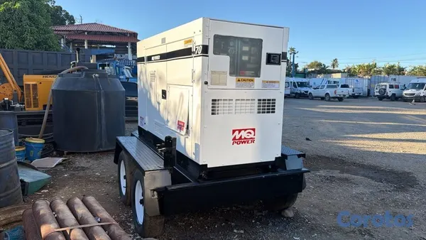 plantas e inversores - Planta eléctrica, 70 kilos, con 866 horas de uso, motor isuzu de 4 cilindros 
 2